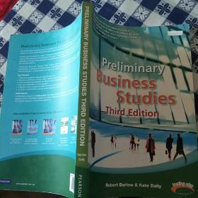 【外文原版】Preliminary Business Studies Third Edition（商业基础研究第三版）【平装 翻译仅供参考】