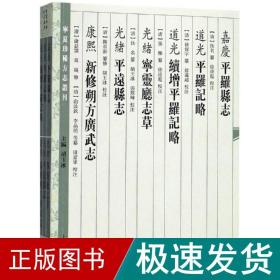 (嘉庆)罗县志(道光)罗记略(道光)续增罗记略(光绪)宁灵厅志草 社会科学总论、学术 （清）佚名 徐保字 纂修 张梯 续修 徐远超校注 新华正版