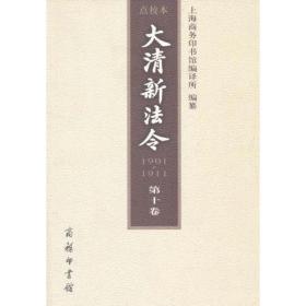 大清新法令(1901-1911)点校本(第10卷)