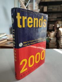 英文原版 Trends 2000（《2000年趋势》，作者签赠本）