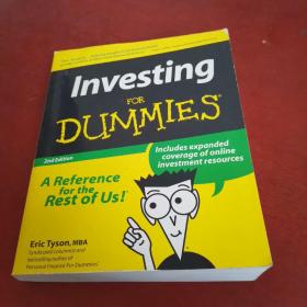 Stock Investing For Dummies 傻瓜股票投资【详情请看图 无笔记 实物拍摄】