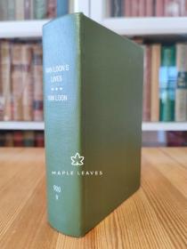 房龙 名人传 Van Loon's Lives 布面精装 精美插图 1942年 图书馆装订