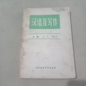 汉语与写作 一版一印