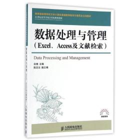 数据处理与管理（excel、access及文献检索） 大中专理科计算机 白玥 新华正版