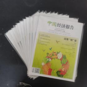 中国经济报告 2016年 月刊 全年第1-12期（第1、2、3、4、5、6、7、8、9、10、11、12期）总第75-86期 共12本合售 未拆塑封