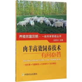 【正版书籍】养殖 肉羊高效饲养技术有问必答