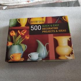 Country Living 500 Quick & Easy Decorating Projects & Ideas     乡村生活 500个简单快捷的装饰