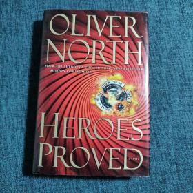 OLIVER  NORTH     HEROES  PROVED（带签名）