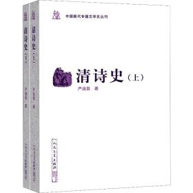 清诗史(2册) 古典文学理论 严迪昌 新华正版