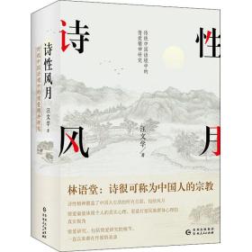 诗风月 中国现当代文学理论 汪文学 新华正版