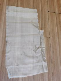 日本裝裱材料，老絹一塊，尺寸63*30