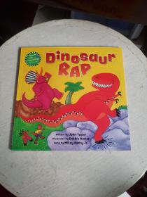英文绘本Dinosaur Rap Barefoot Books 经典英文儿歌图画书（附光盘）~