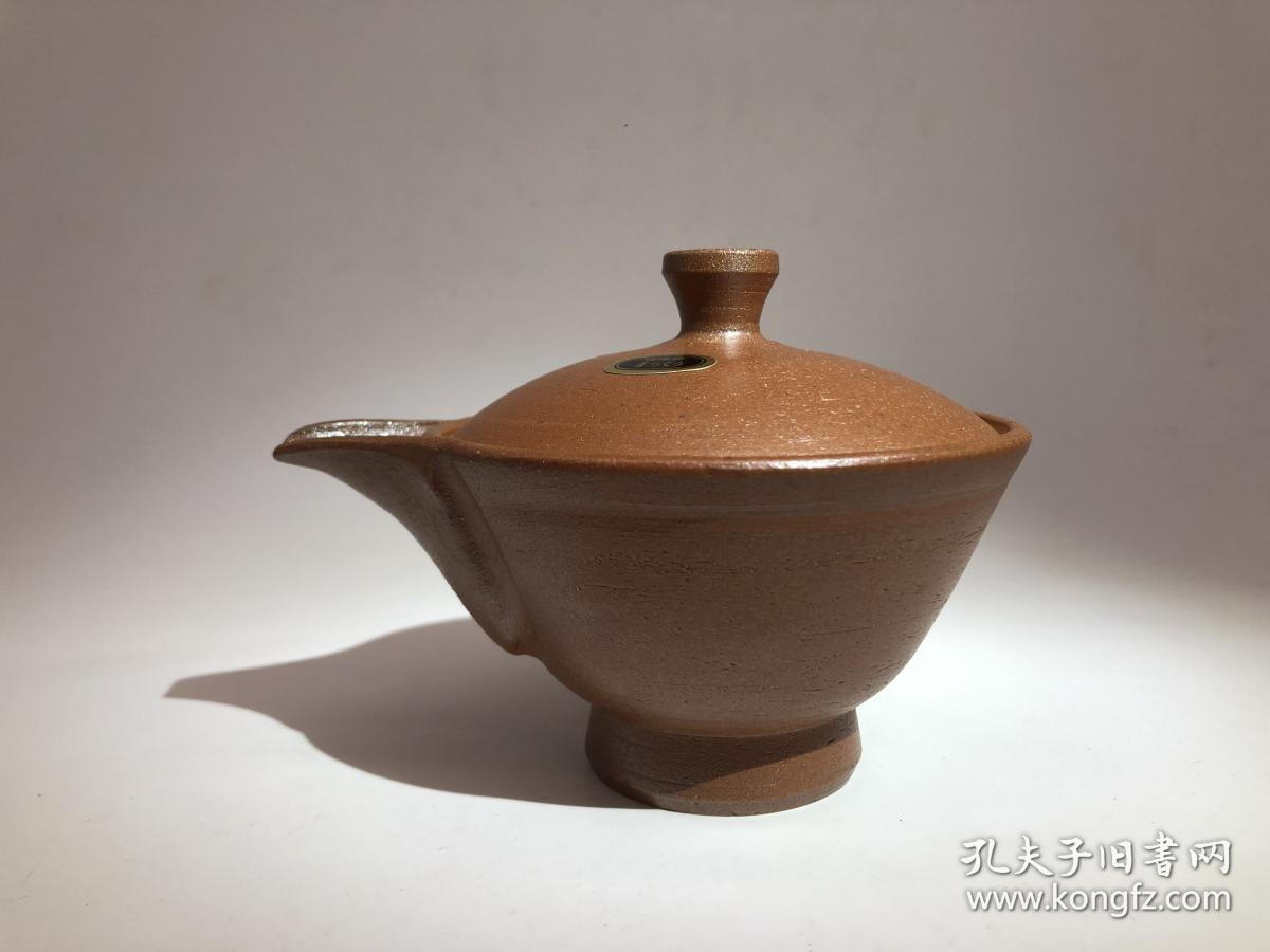 日本信乐烧名家小西重藏茶具一套