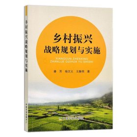 乡村振兴战略规划与实施 9787109280830