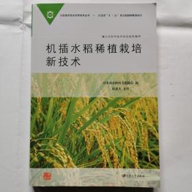 机插水稻稀植栽培新技术