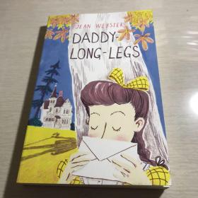 长腿叔叔 英文原版 Daddy-Long-Legs 英文版书信体小说 儿童文学经典读物 中小学生英语课外阅读 现货正版进口英语书籍