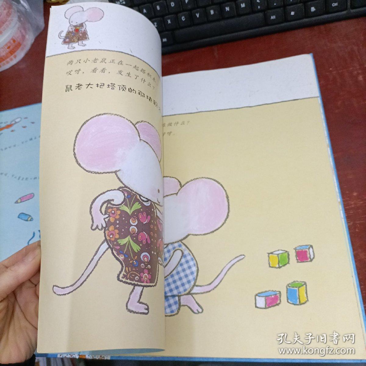 十只小老鼠,真淘气!:蒲蒲兰绘本馆 儿童精装绘本_波林·奥德 著_孔夫