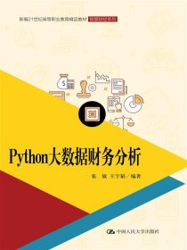 Python大数据财务分析(新编21世纪高等职业教育精品教材·智慧财经系列)