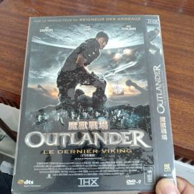 DVD 魔兽战场 Outlander 吉姆·卡维泽 索菲娅·迈尔斯 中文字幕/DTS收藏版+花絮，已试无损