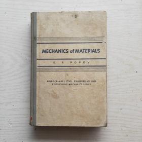 MECHANICS OF MATERIALS 材料力学（英文，精装）