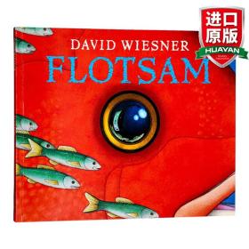 英文原版 Flotsam 海底的秘密  无字图画书 2007年凯迪克金奖绘本 David Wiesner 英文版 进口英语原版书籍