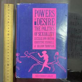 Powers of desire the politics of sexuality history of sex 英文原版精装
