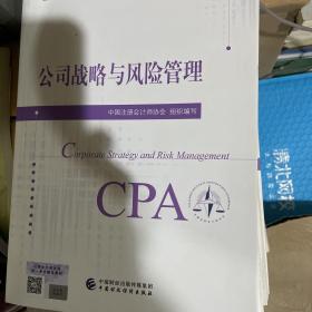 公司戰略與風險管理（2023注會教材）