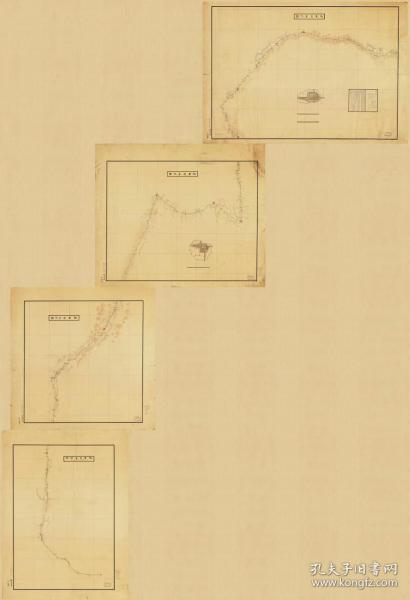 0508古地图1882 山东省第二图。
纸本大小150*219.1厘米。
宣纸艺术微喷复制。