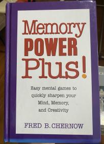 Memory power plus easy mental games to quickly sharpen your mind creativity英文原版精装