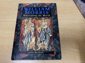 （私藏）William Morris：Redesigning the World     《威廉·莫里斯：重新设计世界》， 超100幅漂亮插图，超大开本12开，精装。莫里斯出的书是插图装帧的巅峰，董桥： 照Nicholas A.Basbanes的《A Gentle Madness》裏說，伯哲一九六五年十二月有一天到賀威爾的店裏閑逛，隨便問問伙計有沒有莫里斯做的書
