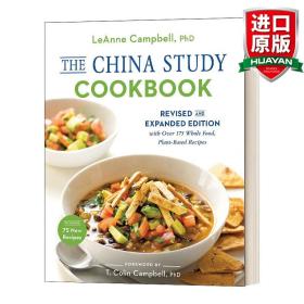 英文原版 China Study Cookbook 救命饮食 中国健康调查报告 英文版 进口英语原版书籍
