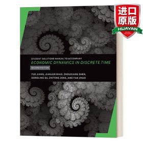 英文原版 Student Solutions Manual to Accompany Economic Dynamics in Discrete Time, second edition 离散时间的经济动力学第二版 配套学生方案手册 英文版 进口英语原版书籍