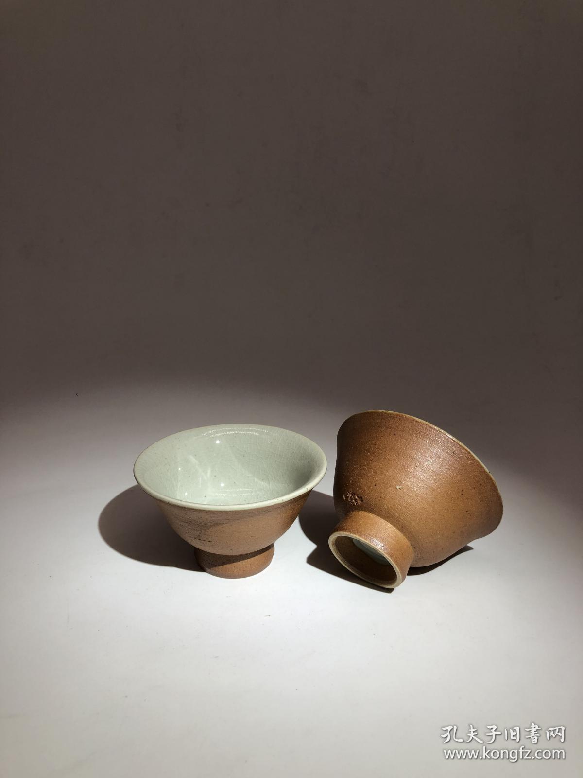 日本信乐烧名家小西重藏茶具一套