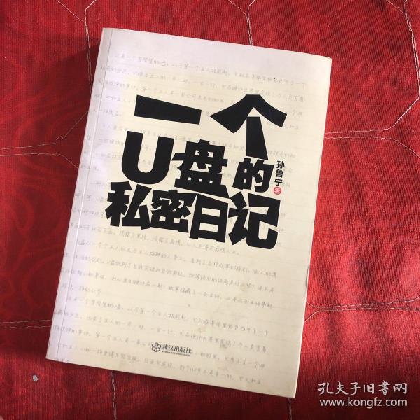 一个u盘的私密日记孙鲁宁 著 武汉出版社 2012 05 平装骞航书店