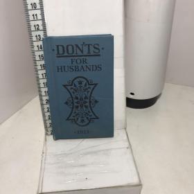 Don'ts For Husbands（精装口袋本）