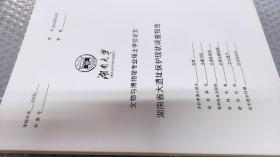 湖南省大遗址保护现状调查报告（硕士学位论文）