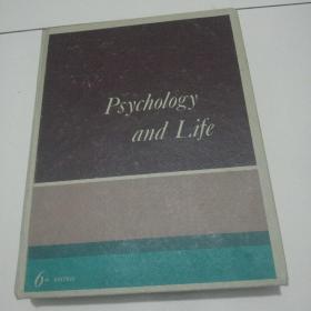老版本16开精装签名本《PSYCHOLOGY AND LIFE》品佳见图
