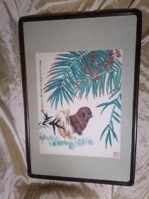 写意工笔画
忠诚的狗