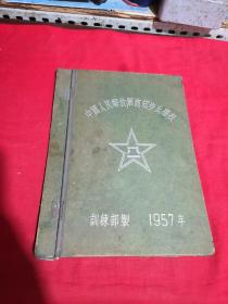 中国人民解放军商丘步兵学校 文件夹