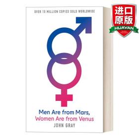 英文原版 Men Are From Mars, Women Are From Venus 男人来自火星 女人来自金星 约翰·格雷 25周年版 英文版 进口英语原版书籍