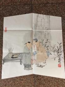中国美协会员杨晓村人物画精品