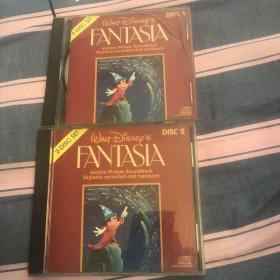 CD 迪士尼幻想曲FANTASIA 1-2全 美正无码