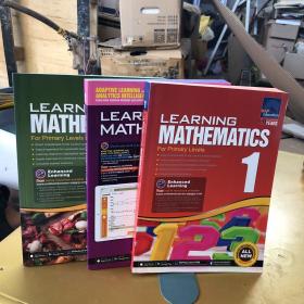 Learning Mathematics （1、2、3）SAP education （三册合售）原版教材 正版全新 未使用