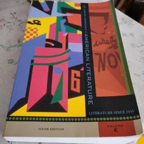 Norton Anthology of American Literature 6E Volume E 诺顿美国文学选集  第六版  卷E  1965年至今