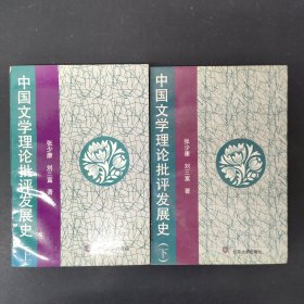 中国文学理论批评发展史（上下册 全二册 2本合售）