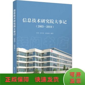 信息技术研究院大事记(2003-2019)