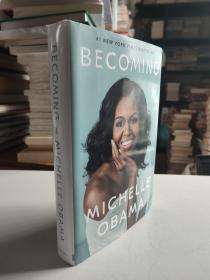英文原版 Michelle Obama:《Becoming》 《成为：米歇尔·奥巴马自传》