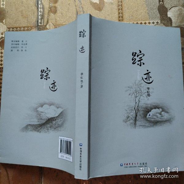 踪迹李红艳 著 中国农业大学出版社 2019 09 平装盛源书店北京市通州区盛