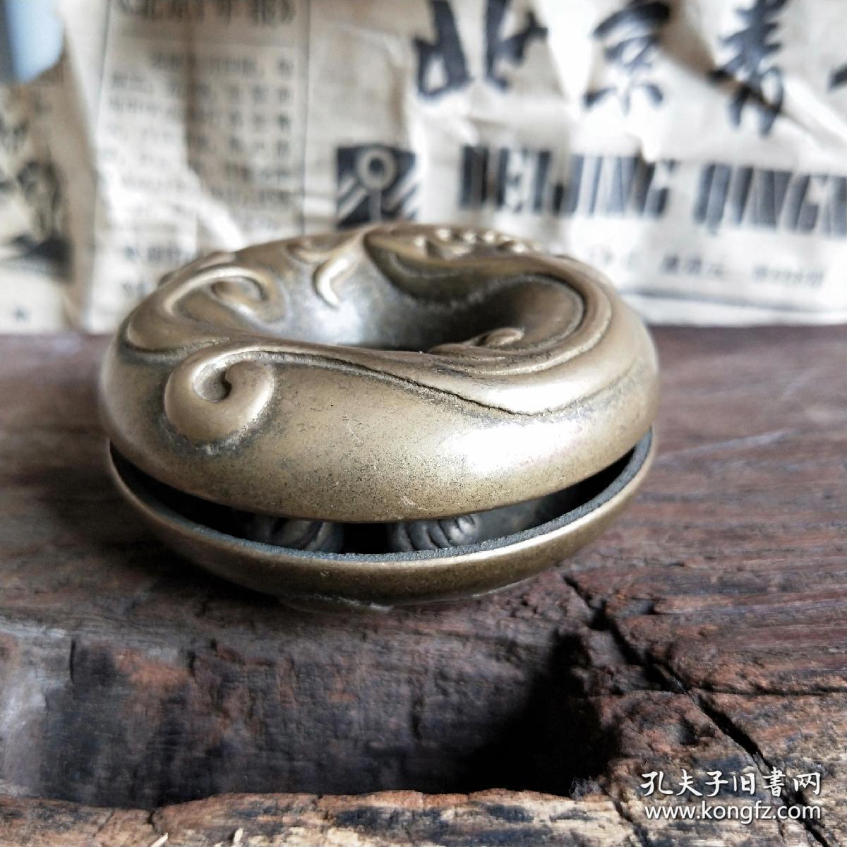 铜铃老中医孙思邈行医招牌郎中虎撑药铃摇铃串铃御用龙纹