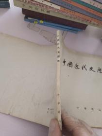 中国近代史历表